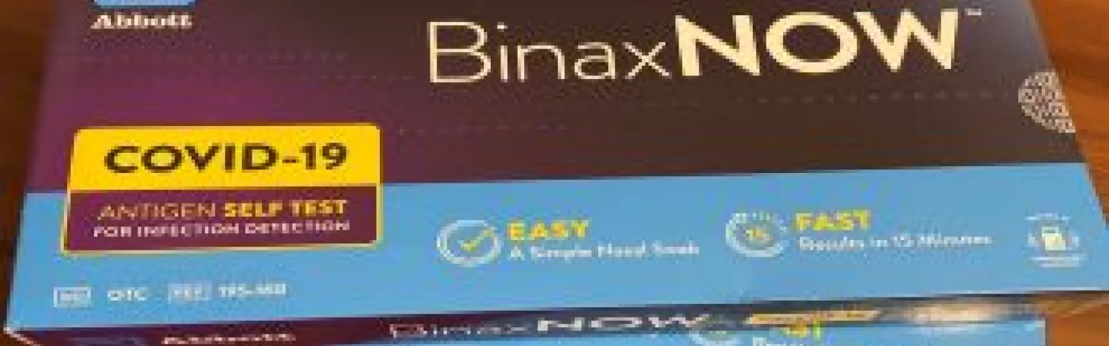 binax now COVID tests